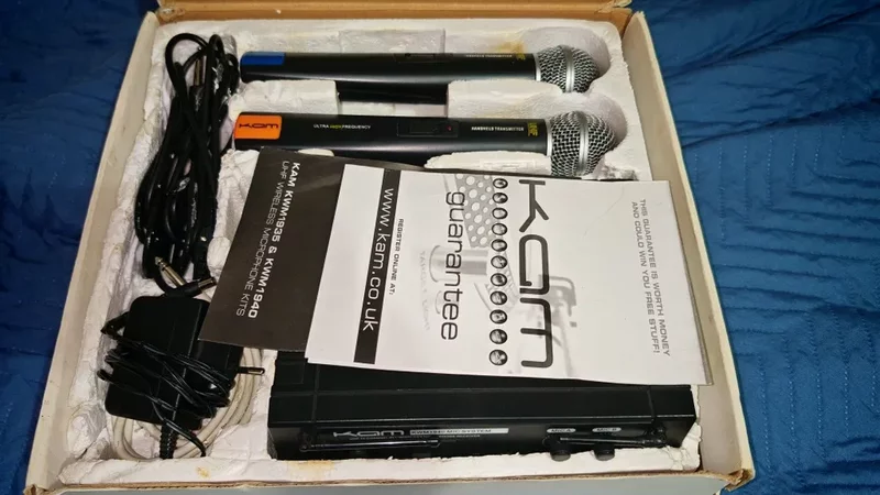 Microfon Wireless - KAM Kwm 1940 Dual