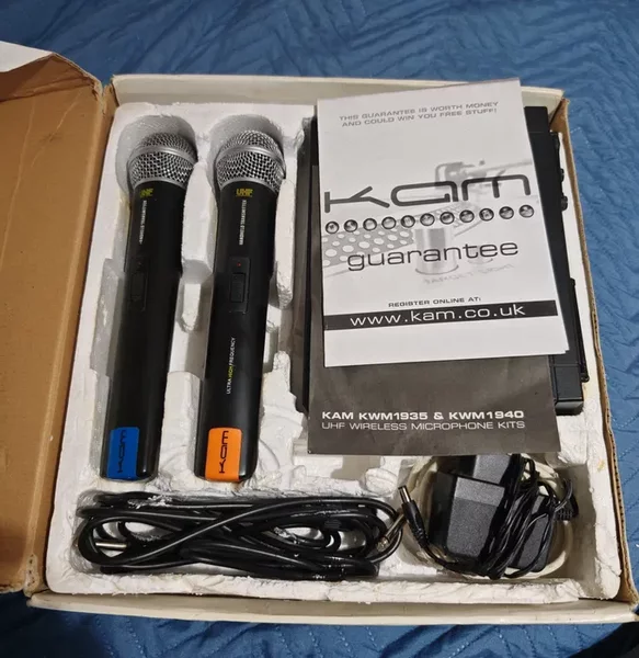 Microfon Wireless - KAM Kwm 1940 Dual